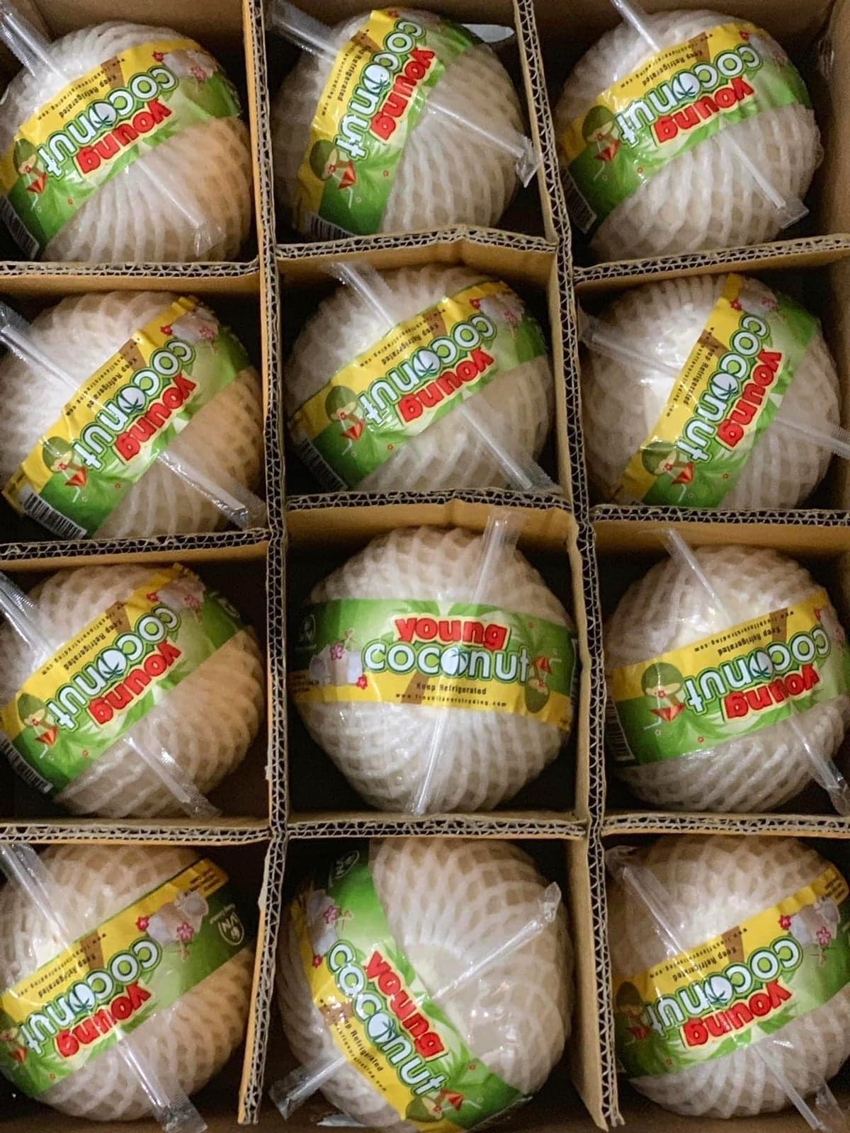 Fresh young coconut