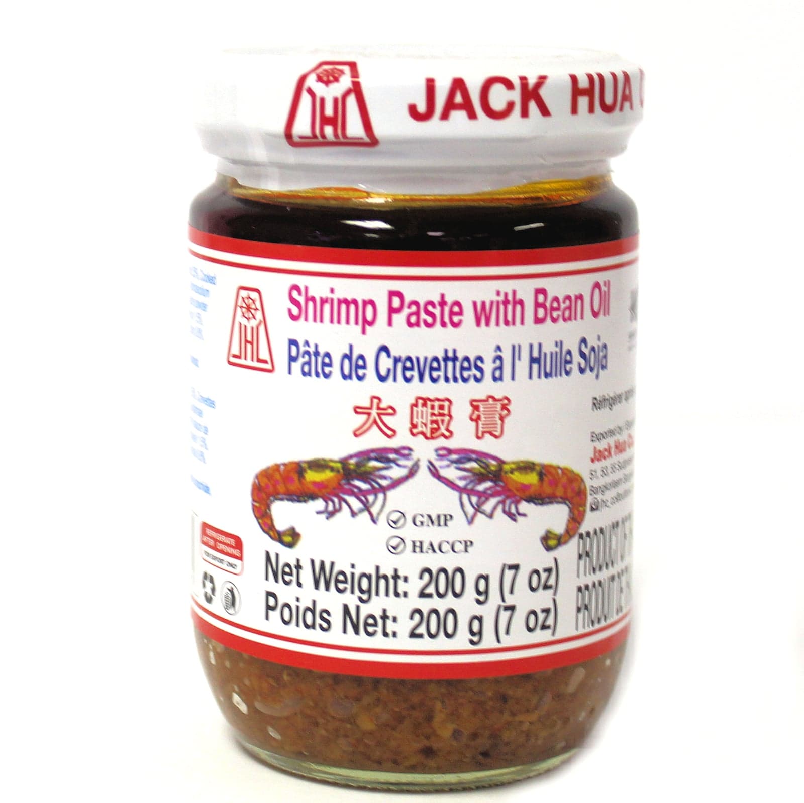 Jack Hua Shrimp Paste with Bean Oil