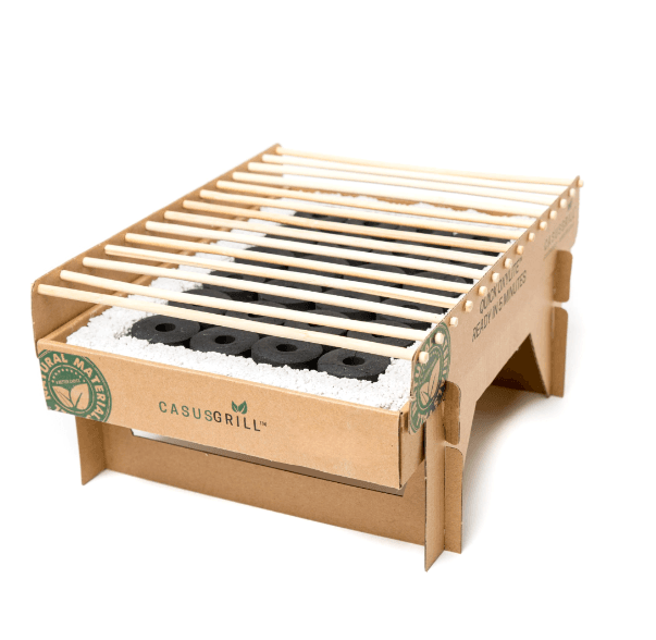CasusGrill Single Use Biodegradable Grill